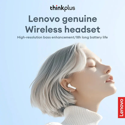Auriculares inalámbricos Bluetooth 5.4 Lenovo LP5 PRO TWS Sonido HiFi Auriculares gaming LP5Pro Auriculares deportivos Batería de larga duración con micrófono 2025