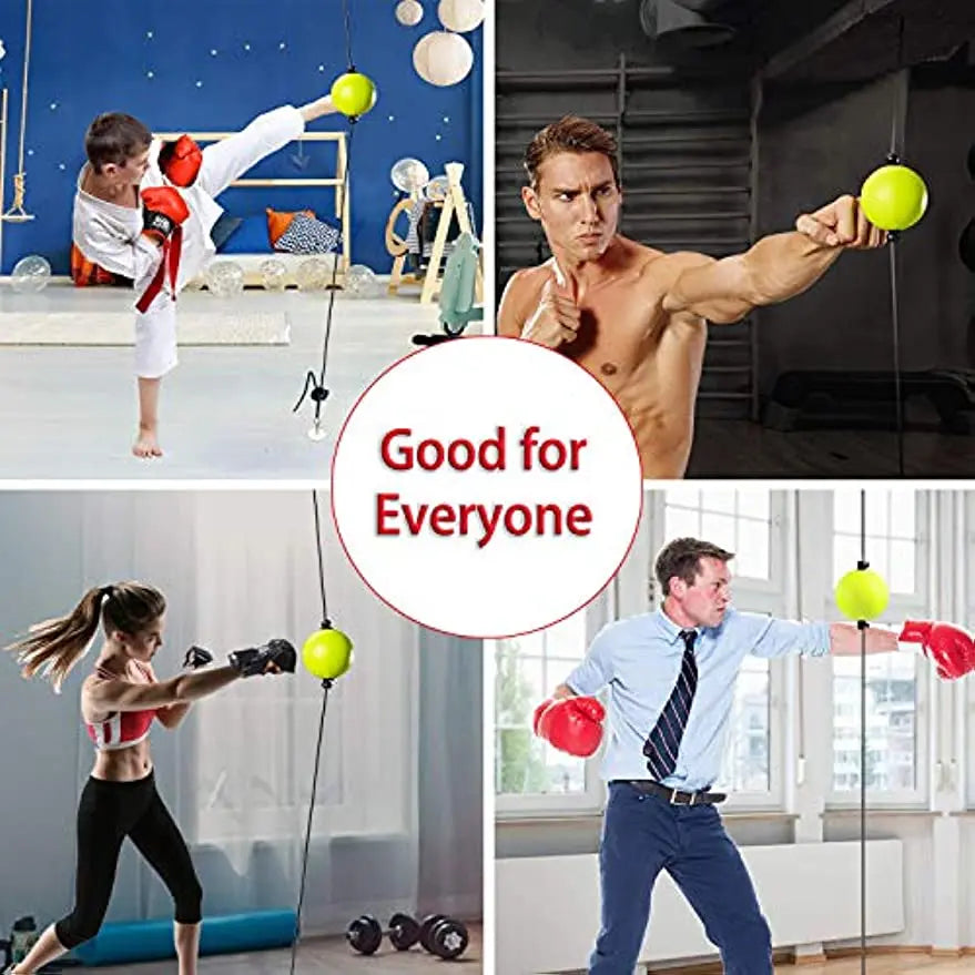 Boxing Reflex Ball for Hand Eye Coordination Boxing Equipment for Training At Home Double End Punching Fight Ball Speed Training
