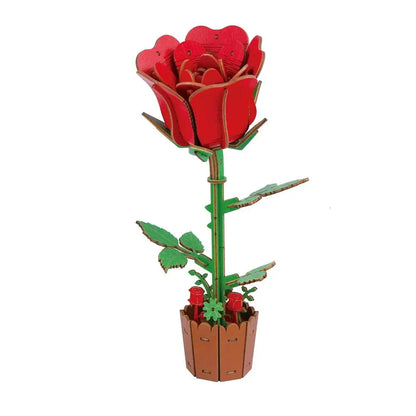 Rompecabezas 3D de madera para adultos, kits de manualidades de madera para adultos, decoración del hogar para mujeres, regalo - Girasol