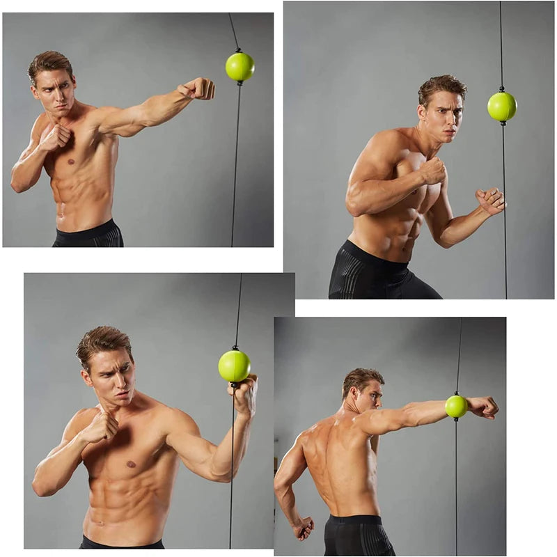 Boxing Reflex Ball for Hand Eye Coordination Boxing Equipment for Training At Home Double End Punching Fight Ball Speed Training