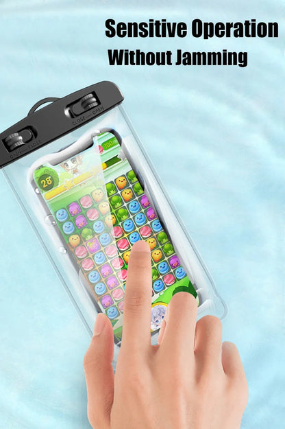 Waterproof Phone Case Swimming Water Proof Bag Universal Underwater Protector Pouch Cover For iPhone Samsung below 6.7" Phone
