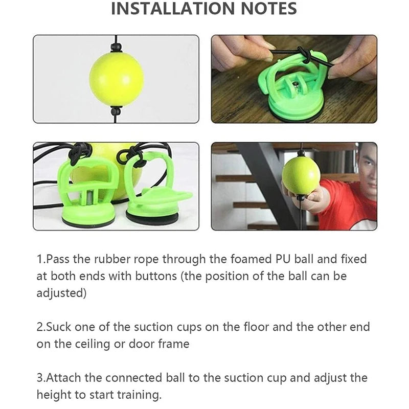 Boxing Reflex Ball for Hand Eye Coordination Boxing Equipment for Training At Home Double End Punching Fight Ball Speed Training