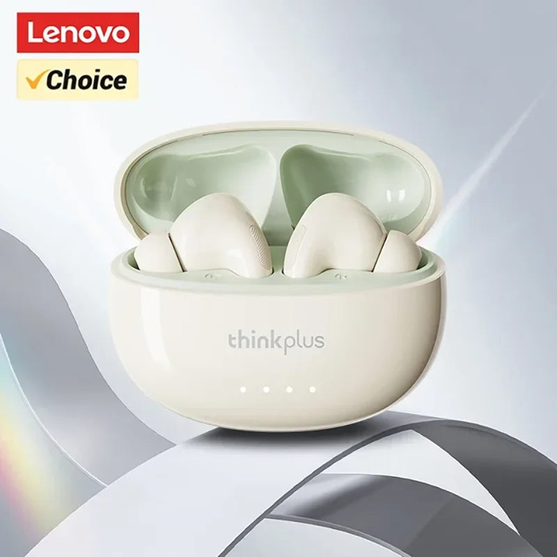 Auriculares inalámbricos Bluetooth 5.4 Lenovo LP5 PRO TWS Sonido HiFi Auriculares gaming LP5Pro Auriculares deportivos Batería de larga duración con micrófono 2025