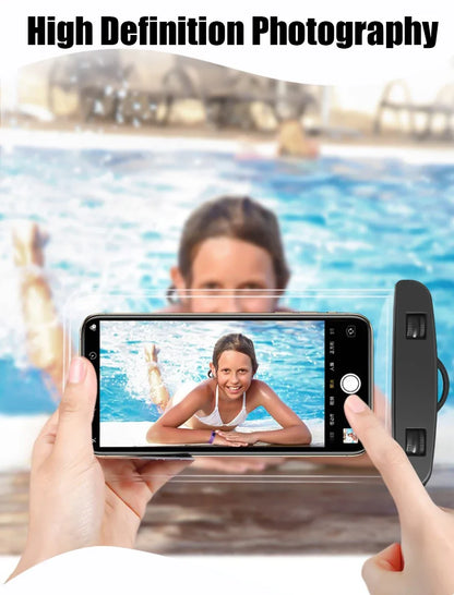 Waterproof Phone Case Swimming Water Proof Bag Universal Underwater Protector Pouch Cover For iPhone Samsung below 6.7" Phone