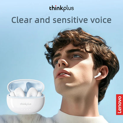 Auriculares inalámbricos Bluetooth 5.4 Lenovo LP5 PRO TWS Sonido HiFi Auriculares gaming LP5Pro Auriculares deportivos Batería de larga duración con micrófono 2025