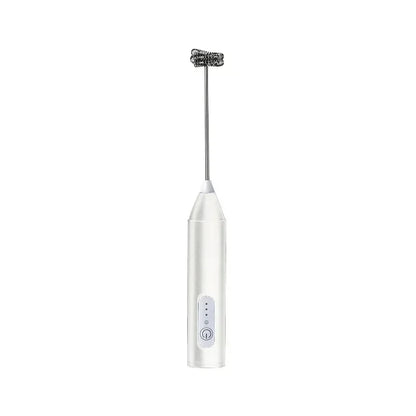 Cordless Electric Milk Frother, USB Mini Blender 3 Speeds Handheld Milk Foamer for Coffee, Cappuccino Foam Maker Whisk