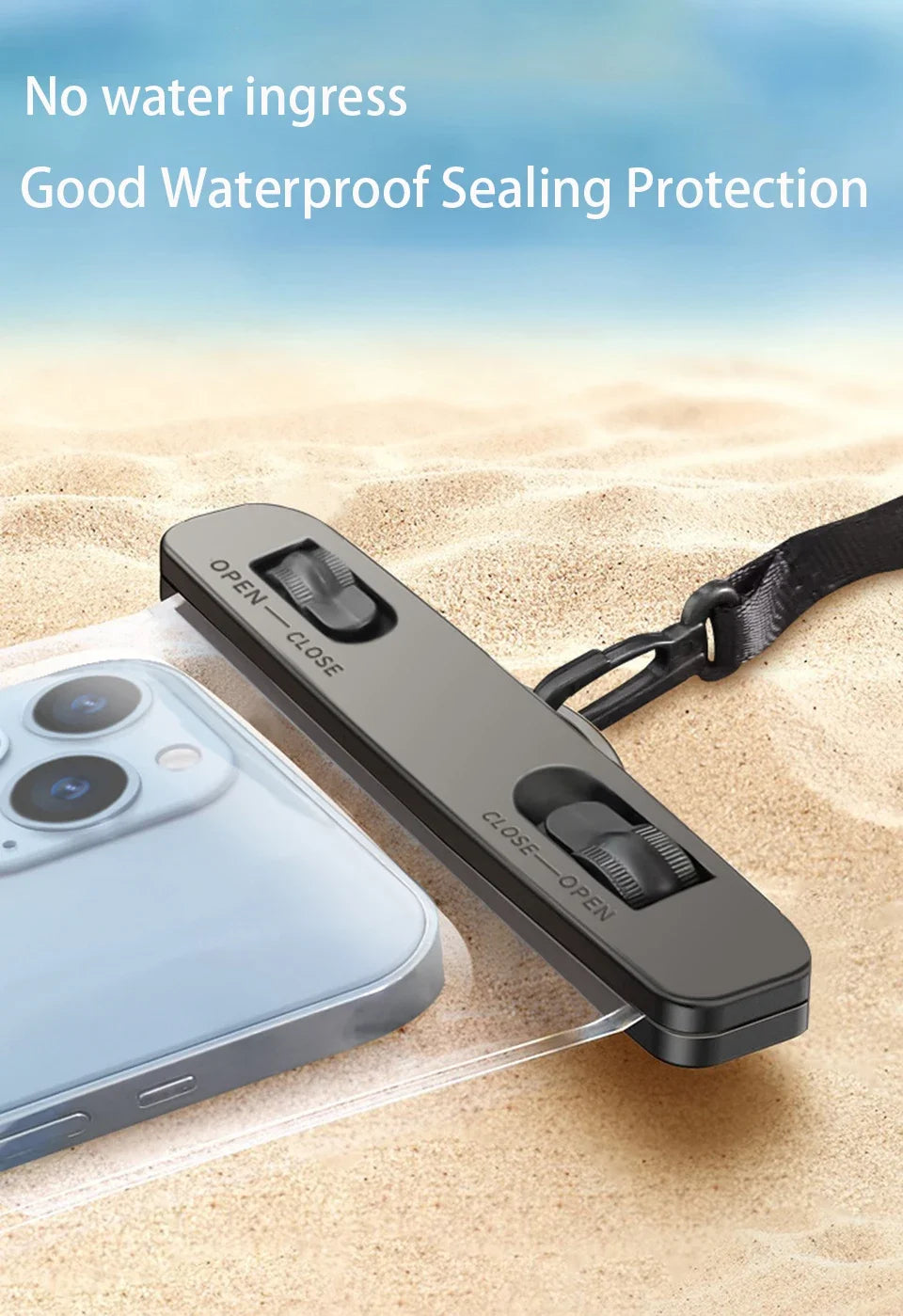 Waterproof Phone Case Swimming Water Proof Bag Universal Underwater Protector Pouch Cover For iPhone Samsung below 6.7" Phone