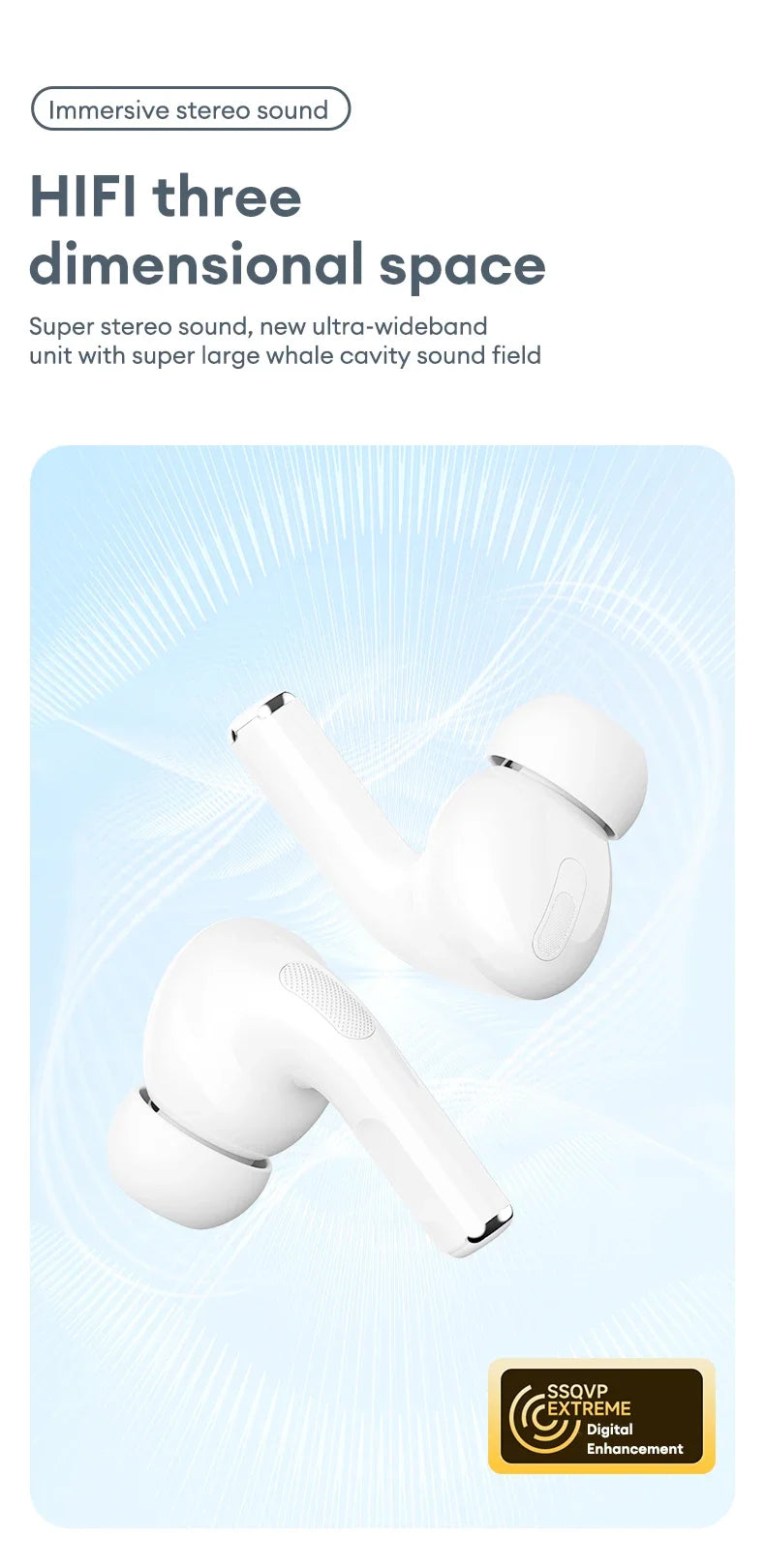 Auriculares inalámbricos Bluetooth 5.4 Lenovo LP5 PRO TWS Sonido HiFi Auriculares gaming LP5Pro Auriculares deportivos Batería de larga duración con micrófono 2025