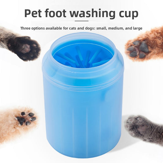 Silicone Pet Foot Washing Cup for Dogs